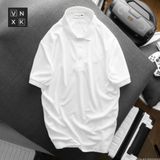 Áo Thun Nam Slimfit POLO BASIC LCST GOLF TRƠN khuy màu Xà Cừ Logo thêu dáng dài 6 màu hàng xuất xịn Có Big Size