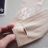 Găng Tay Thể Thao Dài NY MBL Thun Lạnh Chống Nắng Thoáng Mát Logo 4 Màu Hàng Xịn Vải Chống UV