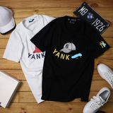 Áo thun (phông) nam NY LOGO NÓN CHỮ YANKEES hàng xuất xịn