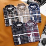 Áo Sơ Mi Caro Nam Tay Dài Flannel LCST CÁ XANH Vải Dạ Nhẹ Mềm Mại Form SlimFit Hàng Xịn Chuẩn Hãng Có Big size