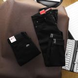 Quần Jean Nam LCST LIVE Màu Full Đen 2023 Form SlimFit Mềm Mịn Co Giãn Hàng Xuất Xịn Có Big Size