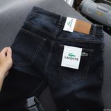 Quần Jean Nam LCST MÀU NAVY Was CX025 Lót Viền Ống Form SlimFit Mềm Mịn Co Giãn Hàng Xuất Xịn Có Big Size