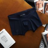 Quần Lót Boxer Nam Cao Cấp Thun Lụa Lạnh TRƠN BASIC Ck KHÔNG VIỀN MAY - Được Chọn Màu Có Big Size