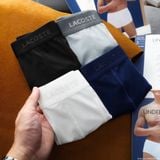 Quần Lót (Sịp) Nam BOXER LACOSTE ĐÙI Chất Vải Cotton Lạnh 4 Chiều Cực Mịn Và Mát hàng xuất xịn chính hãng
