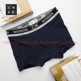 Hộp Pack 3 quần lót nam Boxer CK vải lụa tự nhiên, thoáng khí, co giãn xuất xịn chính hãng