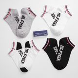 1 Đôi Vớ Tất Nam Nữ Chữ Tommy Hilifiger Êm Mềm Mịn Mát