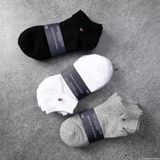 1 Đôi Vớ nam nữ Ngắn Trơn Basic Tommy Hilifiger