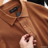 Áo thun Len Polo Nam MASSIMO DUTTI vải cotton mát xịn hãng Full tem tag code vnxk xịn