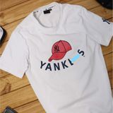 Áo thun (phông) nam NY LOGO NÓN CHỮ YANKEES hàng xuất xịn