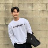 Áo thun tay dài SWEETER NỈ DISCOVERY hàng xuất xịn size Hàn Quốc