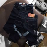 Quần Jean Nam LEVIS 511 BASIC PREMIUM Màu Navy Form SlimFit Mềm Mịn Co Giãn Hàng Xuất Xịn Có Big Size
