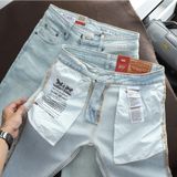 Quần Jean Nam LEVIS 511 WASH PREMIUM DÁNG DÀI Màu Xanh Trắng Form SlimFit Mềm Mịn Co Giãn Hàng Xuất Xịn Có Big Size