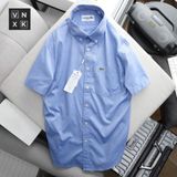 Áo sơ mi nam tay ngắn CÓ TÚI LCST VẢI CHỐNG NHĂN KO CẦN ỦI Vải Xịn Oxford Kháng Khuẩn Co Giãn Hàng Chuẩn Hãng