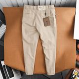 Quần Tây Nam - Quần Âu BURBERRY LOGO TÚI VIỀN DÂY Ống Dài Dáng Ôm Chất Co Giãn Dễ Chịu Chống Nhăn Hàng Xuất Xịn Cực Sang
