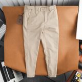 Quần Tây Nam - Quần Âu BURBERRY LOGO TÚI VIỀN DÂY Ống Dài Dáng Ôm Chất Co Giãn Dễ Chịu Chống Nhăn Hàng Xuất Xịn Cực Sang