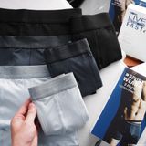 Quần Lót (Sịp) Nam BOXER UNIQLO ĐÙI Chất Vải Cotton 4 Chiều Cực Mịn Và Mát hàng xuất xịn chính hãng