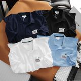 Áo Thun Nam Polo Shirt LCST All Crocodiles Are Green But Only One Is LCST Trơn Basic Hàng Xịn Có Big Size