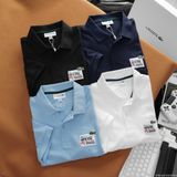 Áo Thun Nam Polo Shirt LCST All Crocodiles Are Green But Only One Is LCST Trơn Basic Hàng Xịn Có Big Size