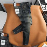 Quần Jean Nam LCST LIVE CX039 Màu Xanh Rêu Hiếm Xịn Form SlimFit Mềm Mịn Co Giãn Hàng Xuất Xịn Có Big Size
