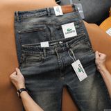 Quần Jean Nam LCST LIVE CX039 Màu Xanh Rêu Hiếm Xịn Form SlimFit Mềm Mịn Co Giãn Hàng Xuất Xịn Có Big Size