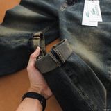 Quần Jean Nam LCST LIVE CX039 Màu Xanh Rêu Hiếm Xịn Form SlimFit Mềm Mịn Co Giãn Hàng Xuất Xịn Có Big Size