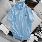 Áo Thun Nam Cao Cấp Slimfit POLO Shirt LCST GOLF TRƠN khuy màu xịn Logo Cá Xanh thêu dáng dài cực đẹp CÓ BIG SIZE