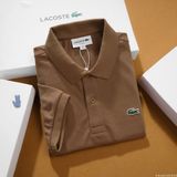 Áo Thun Nam Cao Cấp Slimfit POLO Shirt LCST GOLF TRƠN khuy màu xịn Logo Cá Xanh thêu dáng dài cực đẹp CÓ BIG SIZE