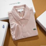 Áo Thun Nam Cao Cấp Slimfit POLO Shirt LCST GOLF TRƠN khuy màu xịn Logo Cá Xanh thêu dáng dài cực đẹp CÓ BIG SIZE