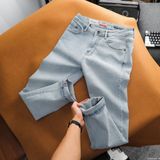 Quần Jean Nam LEVIS 511 PREMIUM DÁNG DÀI CXJLV013 Màu Trắng Xanh Form SlimFit Mềm Mịn Co Giãn Hàng Xuất Xịn Có Big Size