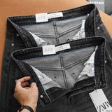 Quần Jean Nam Cao Cấp ZARA XÁM ZR015 Lót Viền Ống Form SlimFit Mềm Mịn Co Giãn Hàng Xịn Chính Hãng CÓ BIG SIZE