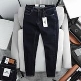 Quần Jean Nam LCST LIVE INDIGO CHỈ VÀNG CX040 Màu Xanh Đậm Hiếm Form SlimFit Mềm Mịn Co Giãn Hàng Xuất Xịn Có Big Size