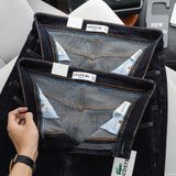 Quần Jean Nam LCST LIVE INDIGO CHỈ VÀNG CX040 Màu Xanh Đậm Hiếm Form SlimFit Mềm Mịn Co Giãn Hàng Xuất Xịn Có Big Size