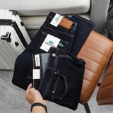 Quần Jean Nam LCST LIVE INDIGO CHỈ VÀNG CX040 Màu Xanh Đậm Hiếm Form SlimFit Mềm Mịn Co Giãn Hàng Xuất Xịn Có Big Size
