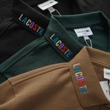 Áo Thun Nam Cao Cấp Form Slimfit POLO Tết LCST CHỮ CỔ TRƠN khuy màu xịn Logo Xanh thêu dáng dài cực đẹp CÓ BIG SIZE