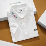Áo Thun Nam Cao Cấp Form Slimfit POLO Tết LCST CHỮ CỔ TRƠN khuy màu xịn Logo Xanh thêu dáng dài cực đẹp CÓ BIG SIZE
