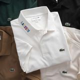 Áo Thun Nam Cao Cấp Form Slimfit POLO Tết LCST CHỮ CỔ TRƠN khuy màu xịn Logo Xanh thêu dáng dài cực đẹp CÓ BIG SIZE