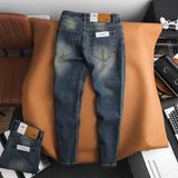 Quần Jean Nam ZARA ZR018 WAS RÁCH Màu Xanh Rêu Hiếm Xịn Form SlimFit Mềm Mịn Co Giãn Hàng Xuất Xịn Có Big Size