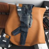 Quần Jean Nam ZARA ZR018 WAS RÁCH Màu Xanh Rêu Hiếm Xịn Form SlimFit Mềm Mịn Co Giãn Hàng Xuất Xịn Có Big Size