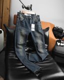 Quần Jean Nam ZARA ZR018 WAS RÁCH Màu Xanh Rêu Hiếm Xịn Form SlimFit Mềm Mịn Co Giãn Hàng Xuất Xịn Có Big Size