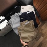 Quần Short Kaki Nam LCST CHỐNG NHĂN CẠP CHUN ẨN Chất Vải Kaki Cá Sấu đỉnh xịn, dày dặn Hàng Xuất Xịn Cao Cấp Có Big Size