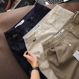 Quần Short Kaki Nam LCST CHỐNG NHĂN CẠP CHUN ẨN Chất Vải Kaki Cá Sấu đỉnh xịn, dày dặn Hàng Xuất Xịn Cao Cấp Có Big Size