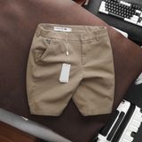 Quần Short Kaki Nam LCST CHỐNG NHĂN CẠP CHUN ẨN Chất Vải Kaki Cá Sấu đỉnh xịn, dày dặn Hàng Xuất Xịn Cao Cấp Có Big Size