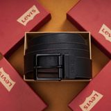Thắt lưng ( dây nịt) 2 mặt dây Đen Và Nâu LEVIS 511 hàng xuất xịn Chuẩn Auth FullBox - Không bong tróc