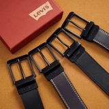 Thắt lưng ( dây nịt) 2 mặt dây Đen Và Nâu LEVIS 511 hàng xuất xịn Chuẩn Auth FullBox - Không bong tróc
