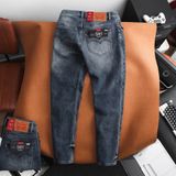 Quần Jean LEVIS Nam Cao Cấp LV014 511 PREMIUM Màu XÁM XANH DARK BLUE Hiếm SlimFit Mềm Mịn Co Giãn Xuất Xịn Có Big Size