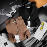 Áo Khoác BOMBER Nam ZARA Chất Vải Da Lộn 2 Lớp Xịn Mịn Chuẩn Form Nhẹ Ấm thu đông Hàng Xịn Cao Cấp Có Big Size
