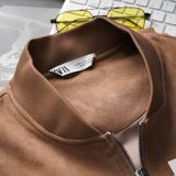 Áo Khoác BOMBER Nam ZARA Chất Vải Da Lộn 2 Lớp Xịn Mịn Chuẩn Form Nhẹ Ấm thu đông Hàng Xịn Cao Cấp Có Big Size