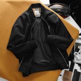 Áo Khoác BOMBER Nam BURBERRY Chất Vải Dù 2 Lớp Xịn Mịn Chống Thấm Nhẹ Ấm Thu Đông Hàng Xịn Cao Cấp Có Big Size