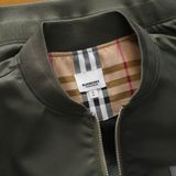 Áo Khoác BOMBER Nam BURBERRY Chất Vải Dù 2 Lớp Xịn Mịn Chống Thấm Nhẹ Ấm Thu Đông Hàng Xịn Cao Cấp Có Big Size