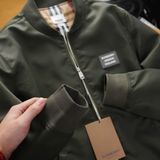 Áo Khoác BOMBER Nam BURBERRY Chất Vải Dù 2 Lớp Xịn Mịn Chống Thấm Nhẹ Ấm Thu Đông Hàng Xịn Cao Cấp Có Big Size
